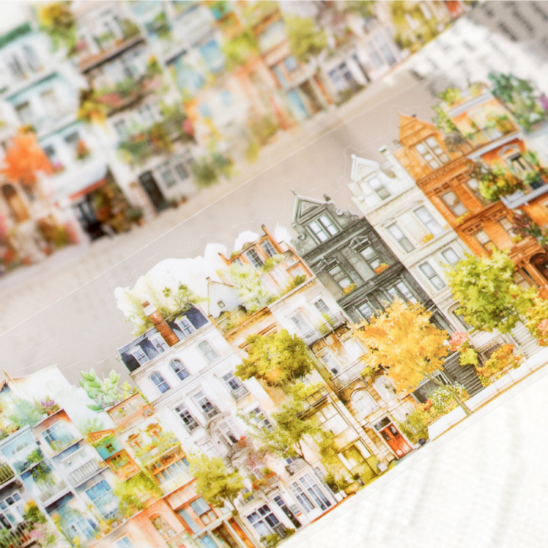 月光舒曼PET模切手帐胶带人物街景咖啡美食小店diy生活造景贴纸画,文具电教/文化用品/商务用品,胶带/胶纸/胶条,淘宝优惠券,粉丝福利购,淘宝优惠卷