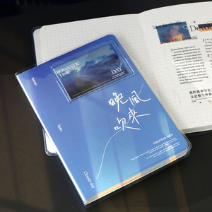 NOTEFOR小方格胶套记事本手帐本