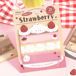 NOTE 饰素材纸 FOR心愿烘焙所可撕便利贴N次贴记事留言手帐拼贴装