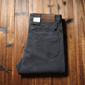 斜纹内磨毛直筒宽松商务休闲裤 舒适百搭微弹五袋款 男士 HG秋冬厚款