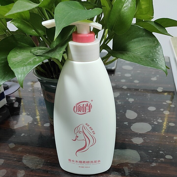 顶俏洗发水去屑控油艾草沐浴露护发素柔顺洗发水家庭4件套装顶俏