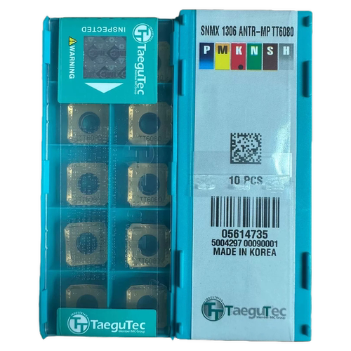 韩国特固克刀片 铣刀片 SNMX 1306 ANTR-MP TT6080