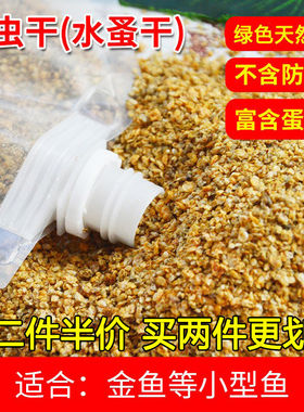小金鱼孔雀鱼原生鱼食小型鱼