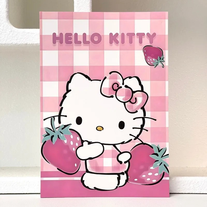 可爱猫新款女孩笔记本印花本子全彩页日记本手账