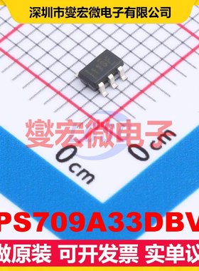 TPS709A33DBVT SOT-23-5 LDO低压差线性稳压器芯片IC