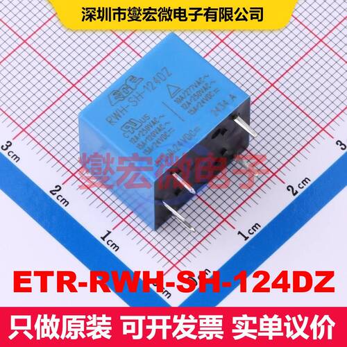 ETR-RWH-SH-124DZ Through Hole,19x15.4mm 功率继电器 继电器