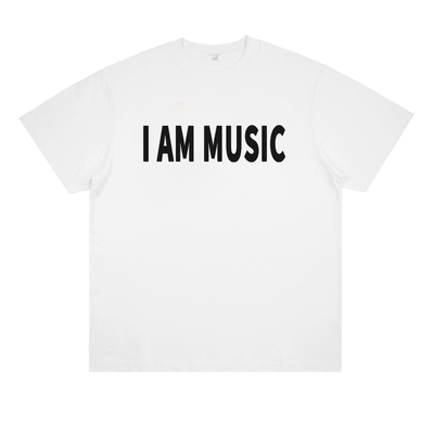 KK11 playboicarti i am music tee opium标语印花短袖说唱t恤潮