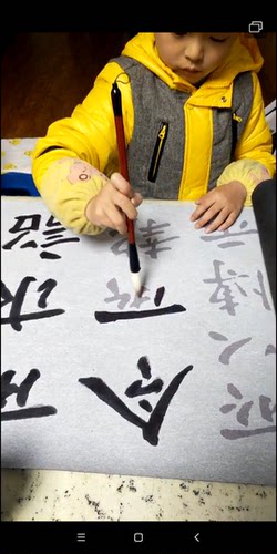 毛笔书法写布历代名帖顾客定做