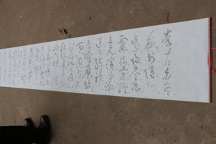 草书张旭的狂草李清莲序水写布毛笔书法清水万次循环练字超值热卖