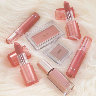 新品 bbia哑光丝绒口红唇膏13#原红管04升级版水雾唇釉指甲油腮红