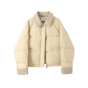 300斤大码 胖mm设计感翻领面包棉服女冬宽松百搭保暖棉袄外套 女装