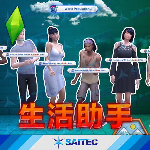 模拟人生4Mod模组规划装扮家族谱
