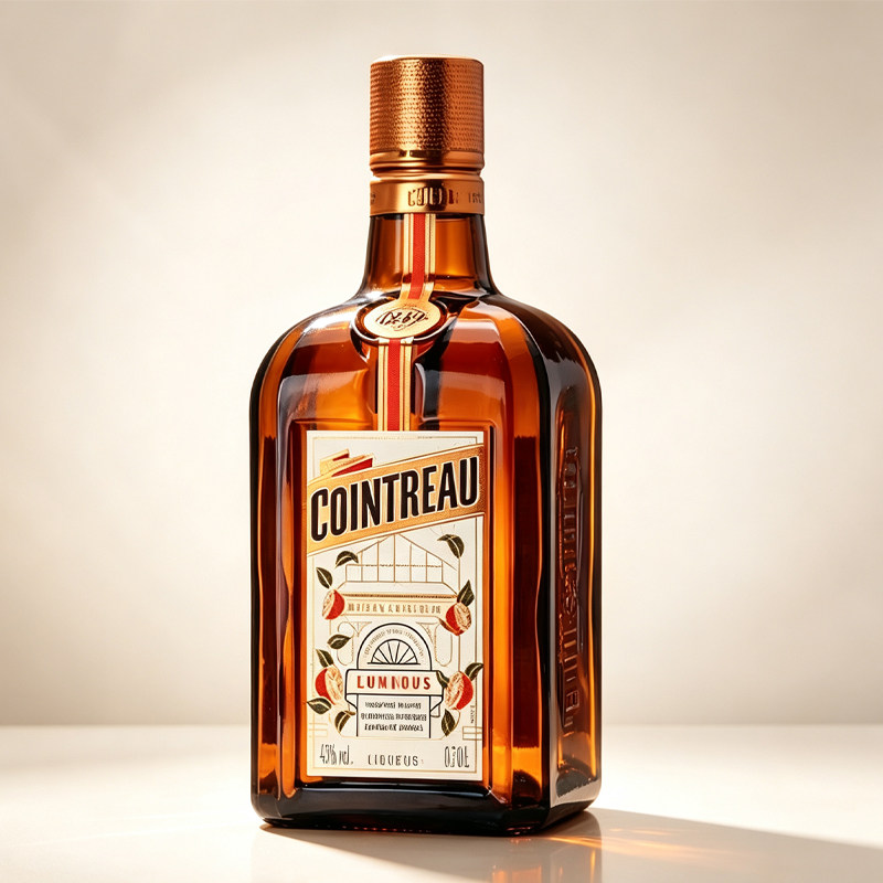 洋酒法国原装进口COINTREAU君度力娇酒700ml烘培蛋糕