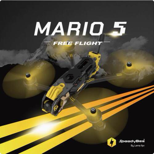 SpeedyBee Mario 5寸 DC/XH 穿越机 机架