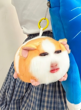 猪妞发声玩偶挂件仙女下凡荷兰猪发声录音生日礼物女生闺蜜抽象