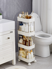 Шкаф Шлица 18/20cm卫生间夹缝置物架浴室阳台洗衣液马桶缝隙收纳柜小储落地