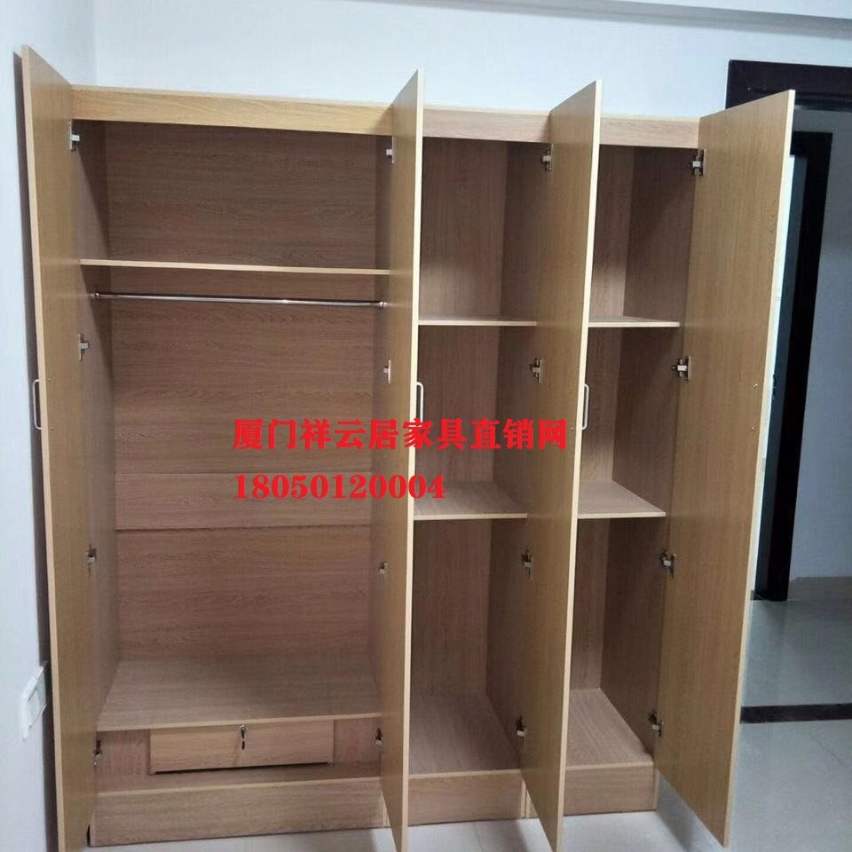 厦门衣柜两门和三门/四门板式衣柜现代简约出租房用岛内送货上门