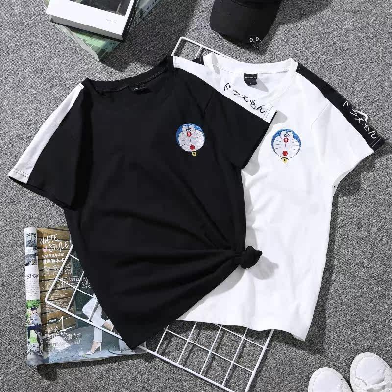 女学生短袖t恤叮当梦情情侣装2018新款衣服短袖a梦学生男女哆啦|ruв категории Женская одежда, футболка - от Buy2taobao.com для оказания профессиональной услуги покупки агента Taobao