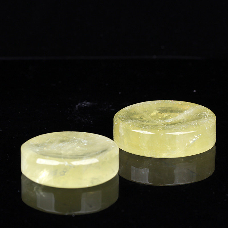 新品天然黄水晶原石底座底托摆件