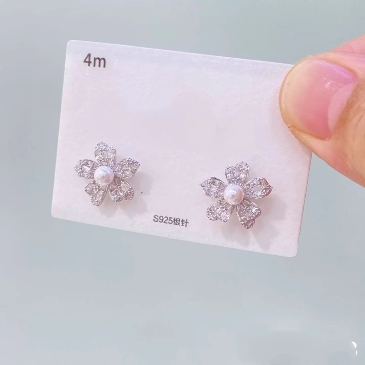 丽系新品925银针防过敏小巧精致百搭气质耳钉耳扣系列韩式耳饰