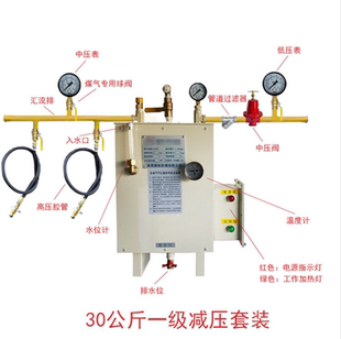 商用工业20-100KG中邦液化石油气化气炉煤气气化炉气化器汽化炉