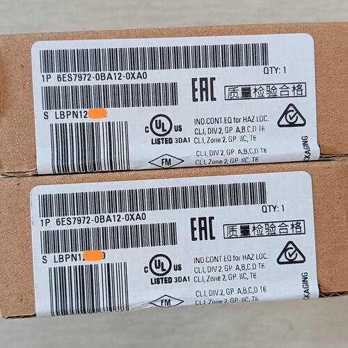 议价6ES7972-0BA12-0XA0 西门子模块未开可维修