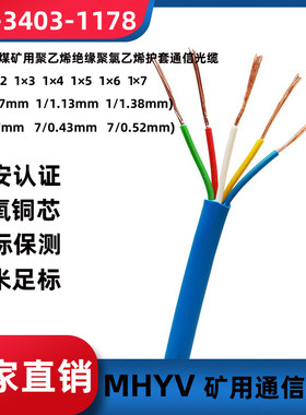MHYV4*2*0.5矿用阻燃超五类网线