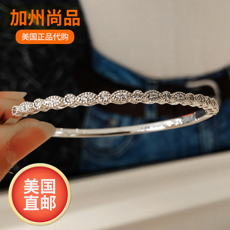 Pandora潘多拉美國專柜代購 女士琺瑯手鏈/手鐲 925銀590522CZ