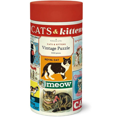 Cavallini纸质拼图猫猫图鉴