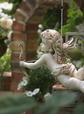 复古做旧花仙堂园艺树脂装饰摆件