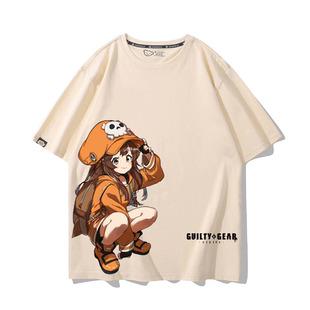 罪恶装备GUILTY GEAR STRIVE游戏短袖T恤衫男女半袖上衣服