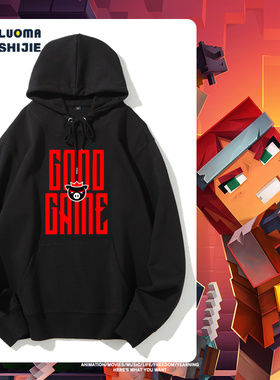 technoblade我的世界猪皇血神周边连帽卫衣青少年男女春秋衣服潮