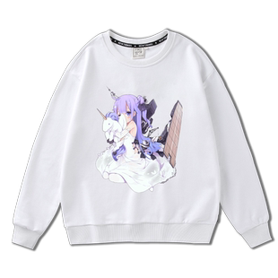 二次元舰娘独角兽拉菲男士卫衣加绒 加厚 碧海航线卫衣男士秋冬款