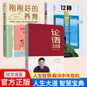 12种智慧奇普康利著王岑卉译 论语365 刚刚好养育 正版 中国青年出版 社摆脱中年危机开启人生蜕变重新想象中年每个阶段人生智慧X