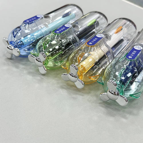 新品点石钢笔7144珍藏版限量版制笔深海舱潜艇EF细尖可擦可替换墨