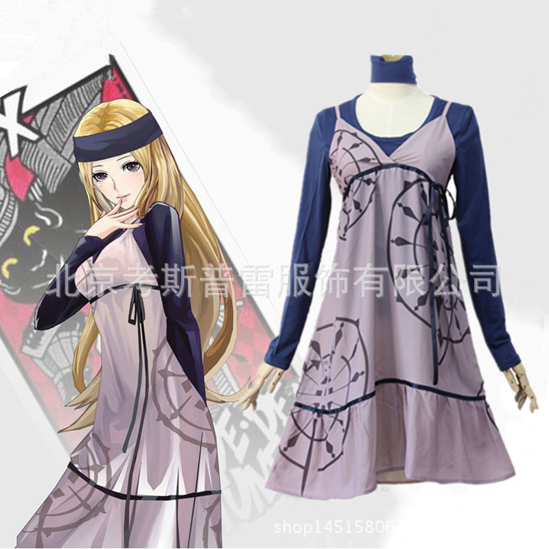 【跨境】动漫游戏女神异闻录P5御船千早cos服cosplay服装女裙