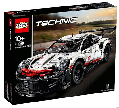 2019款乐高lego 42096 porsche 911 rsr赛车机械组系列