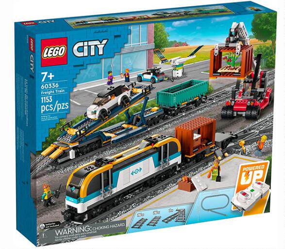 乐高lego 60336货运列车城市系列拼插积木玩具儿童礼物收藏