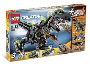 2007年 儿童益智乐高 4958 LEGO 遥控 创意恐龙