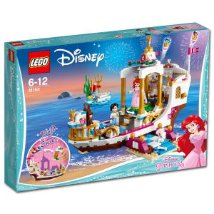 2018款乐高LEGO 41153迪士尼系列 艾莉尔皇家庆典船 拼装玩具