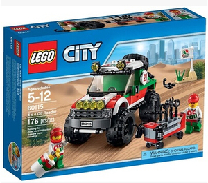 2016款 儿童益智乐高LEGO 60115 城市系列 四驱越野车