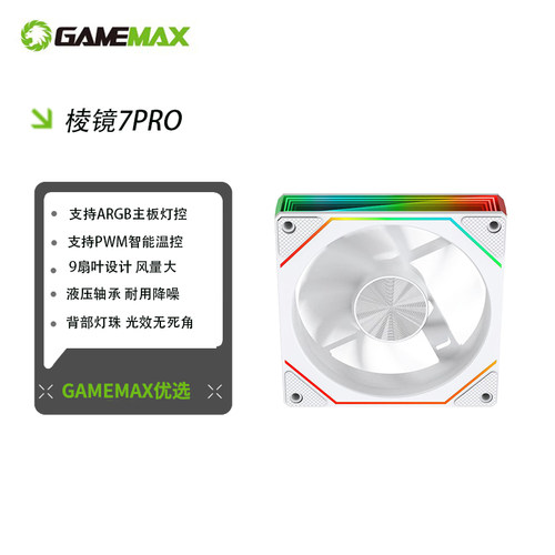 GAMEMAXARGB灯效PWM调速