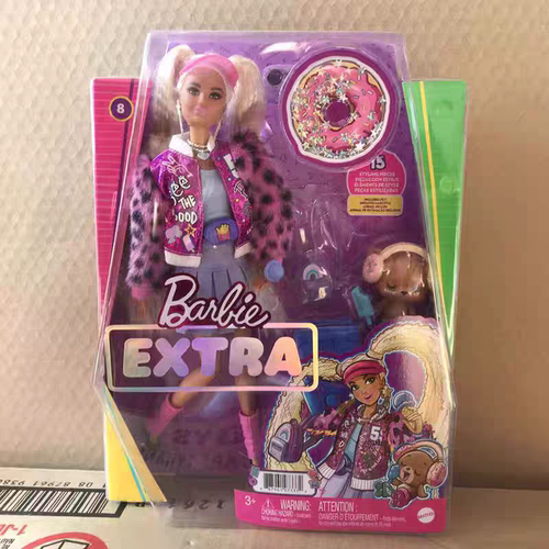 BARBIE芭比娃娃新潮系列美丽新娘金发米莉甜姐辣妹嘻哈少女GTJ85