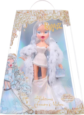 美国Bratz贝兹娃娃Frosty Nightz Cloe寒冬之夜收藏娃娃 女孩玩具