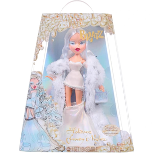 美国Bratz贝兹娃娃Frosty Nightz Cloe寒冬之夜收藏娃娃 女孩玩具