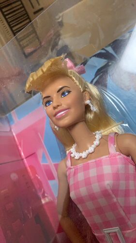 芭比Barbie真人电影同款完美的一天珍藏娃娃玩具礼物23年新品收藏