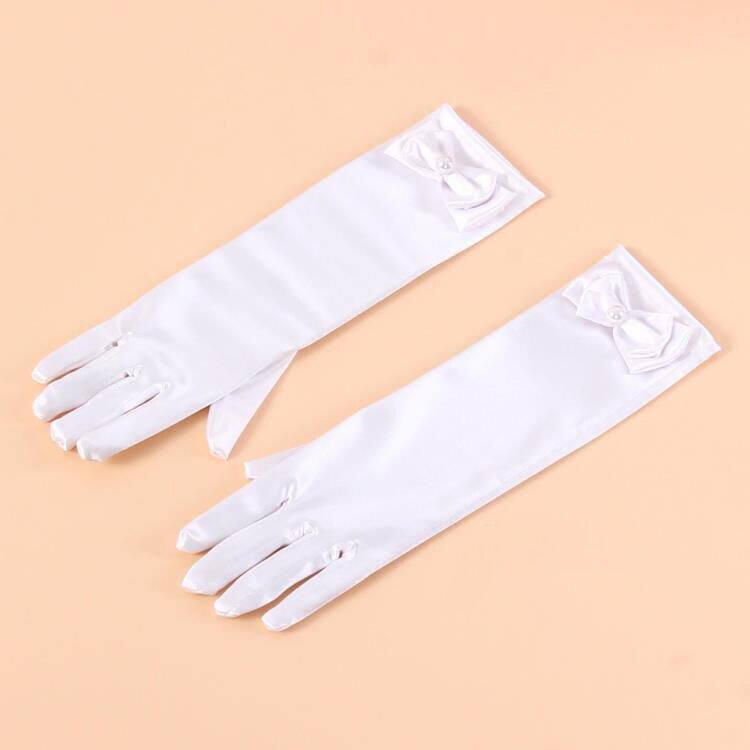Gants pour fille en satin - Ref 2150285 Image 4