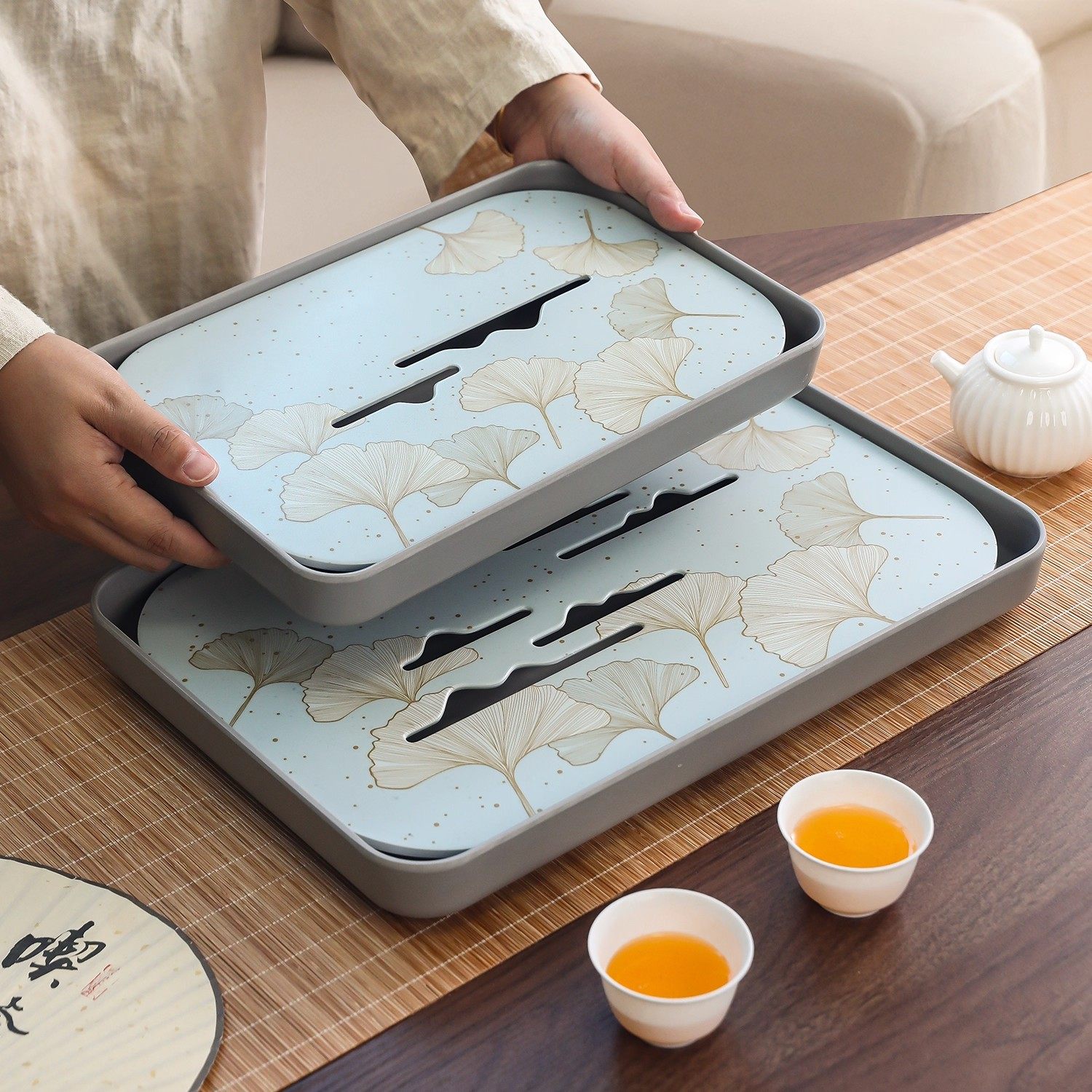 显初2025新款小型茶盘