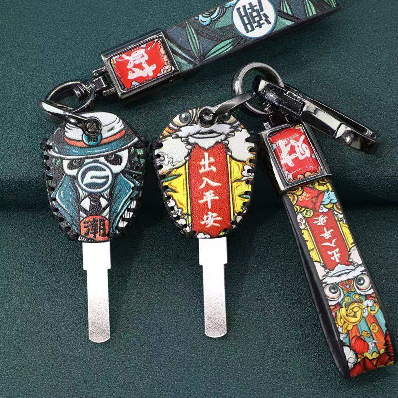 适用春风450 250SR摩托钥匙套MY22 250CLC 400 650nk狒狒锁匙包扣