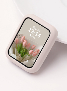 适用于小米手环9pro保护套半包保护软壳xiaomi智能运动band9pro硅胶边框表壳彩色保护套防摔小米9pro粉色配件